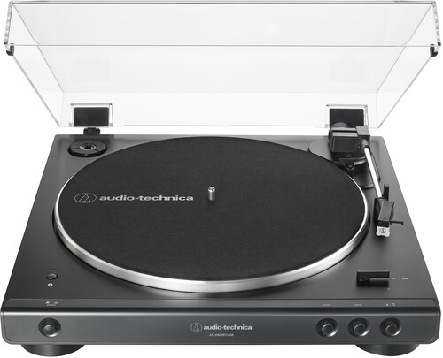 Audio Technica AT-LP60XBT-USB-BK Bluetooth Wireless Turntable