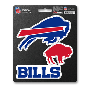 NFL - BUFFALO BILLS DECAL 3- PACK