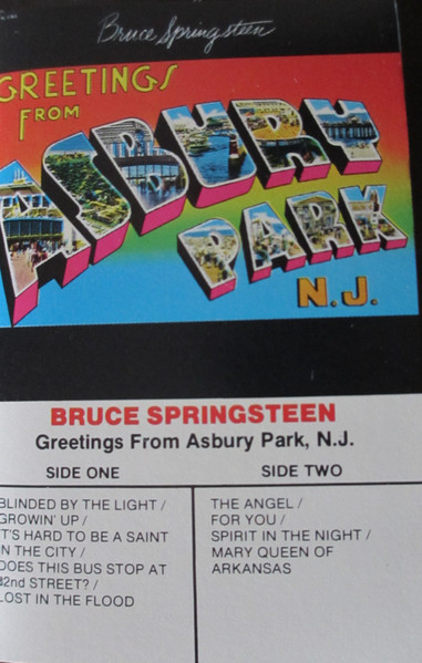 Bruce Springsteen – Greetings From Asbury Park, N.J. (Cassette)