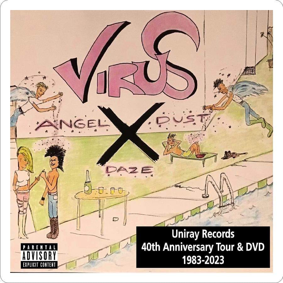 Virus X - Angel Dust Daze (DVD)