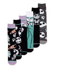 Nightmare Before Christmas - 6 Piece Crew Sock Set