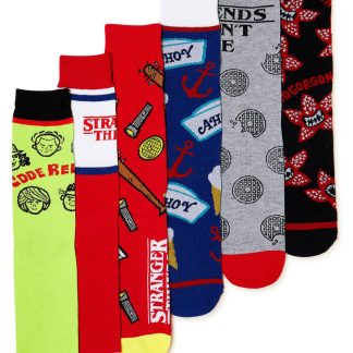 Stranger Things - 6 Pair CREW SOCKS