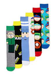 South Park Southpark - 6 Pair CREW SOCKS