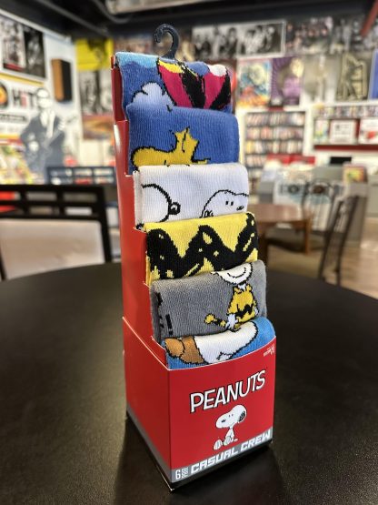 Peanuts Snoopy 6 Pair Crew Sock