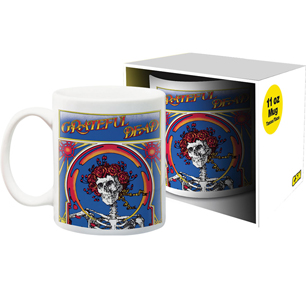GRATEFUL DEAD SKELETON AND ROSES 11oz BOXED MUG