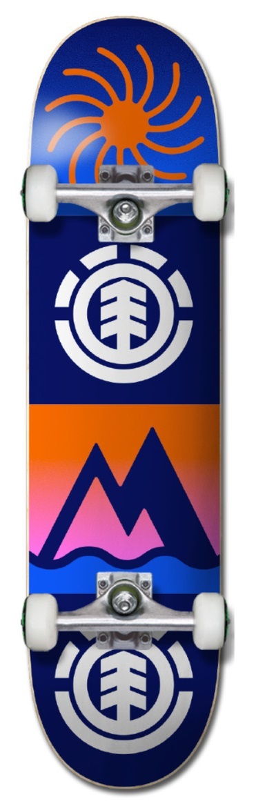Skateboard - ELEMENT COMPLETE AQUAZEN 8.0 INCH WIDTH