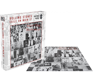 ROLLING STONES, THE - EXILE ON MAIN ST. (500 PIECE JIGSAW PUZZLE)