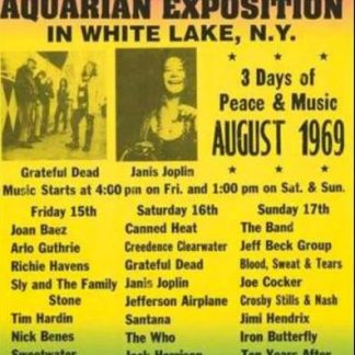 Woodstock  | 1969 Concert (Poster)