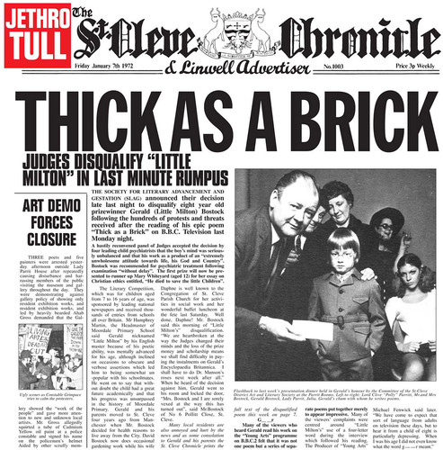 Jethro Tull - Thick As a Brick (180 Gram Vinyl)