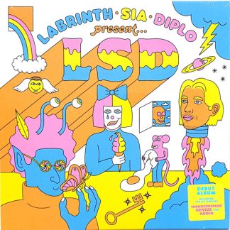 Labrinth, Sia & Diplo Present LSD – LSD (Vinyl, Clear w/ Blue & Orange Splatter)