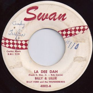 Billy & Lillie / Billy Ford And The Thunderbirds – La Dee Dah / The Monster (7" Vinyl)
