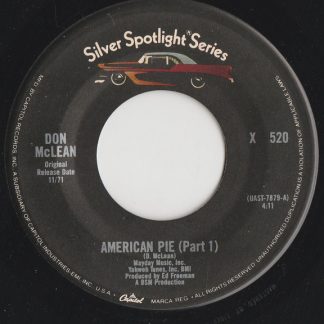 Don McLean – American Pie (7" Vinyl)