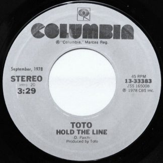Toto – Hold The Line / I'll Supply The Love (7" Vinyl)
