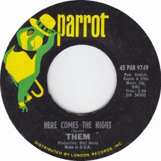 Them  – Here Comes The Night / All For Myself (7" Vinyl)