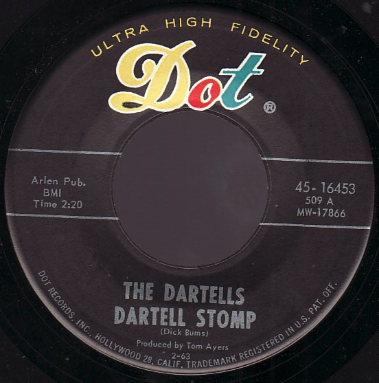 Dartells, The – Dartell Stomp / Hot Pastrami (7" Vinyl)