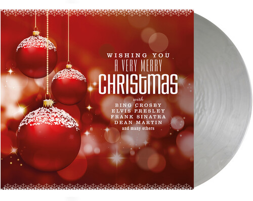 Various Artists - Wishing You A Very Merry Christmas (Clear Vinyl, Silver, 180 Gram Vinyl, Limited Edition)