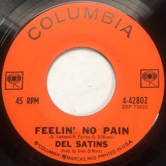 Del Satins – Feelin' No Pain/ Who Cares(7" Vinyl)