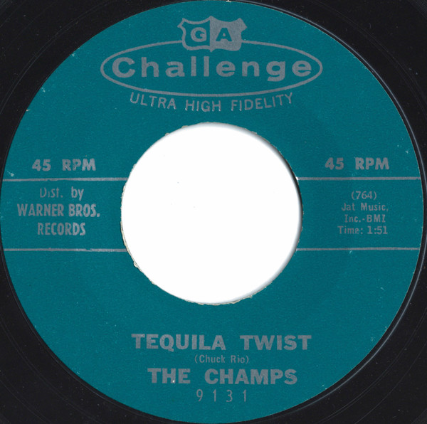 Champs, The – Tequila Twist / Limbo Rock (7" Vinyl)
