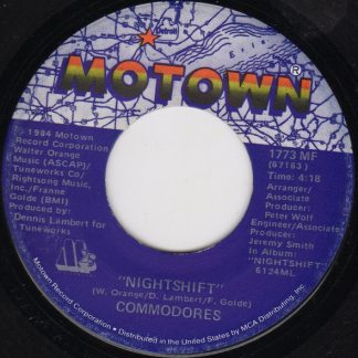 Commodores – Nightshift/I Keep Running (7" Vinyl)