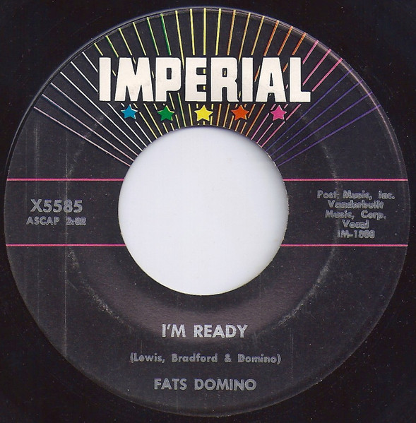 Fats Domino – I'm Ready / Margie (7" Vinyl)