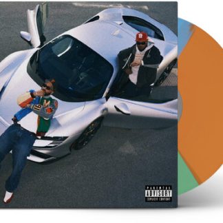 Larry June - Until Night Comes - Green/ Blue/ Orange [Explicit Content] (Parental Advisory Explicit Lyrics, Colored Vinyl, Green, Blue, Orange)