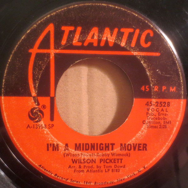 Wilson Pickett – I'm A Midnight Mover / Deborah (7" Vinyl)