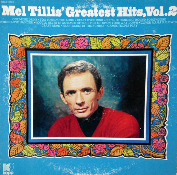 Mel Tillis – Mel Tillis' Greatest Hits, Vol. 2 (Vinyl)