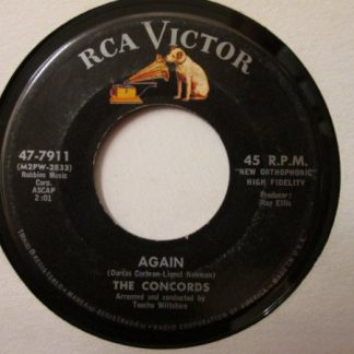 Concords, The – Again / The Boy Most Likely (7" Vinyl)