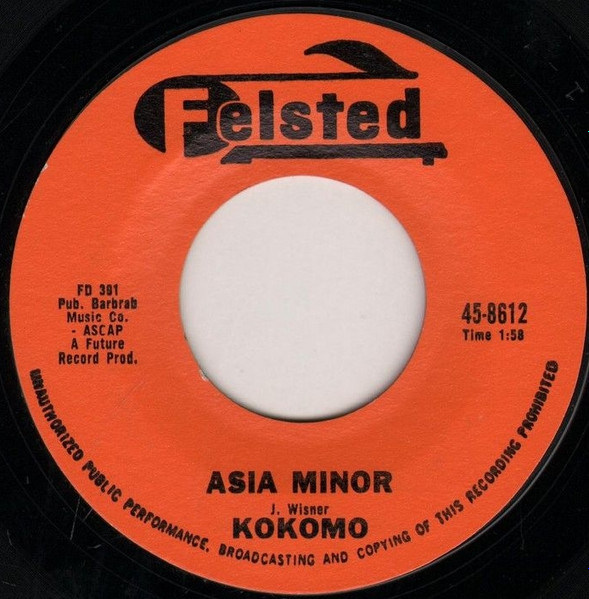 Kokomo – Asia Minor/Roy's Tune (7" Vinyl)