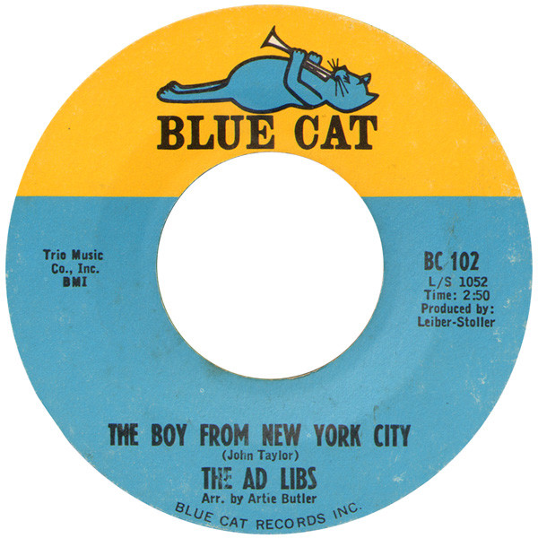 Ad Libs, The – The Boy From New York City / Kicked Around (7" Vinyl)