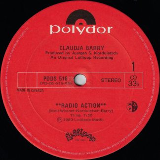 Claudja Barry – Radio Action / Banana Boat (Day-O) (Vinyl)
