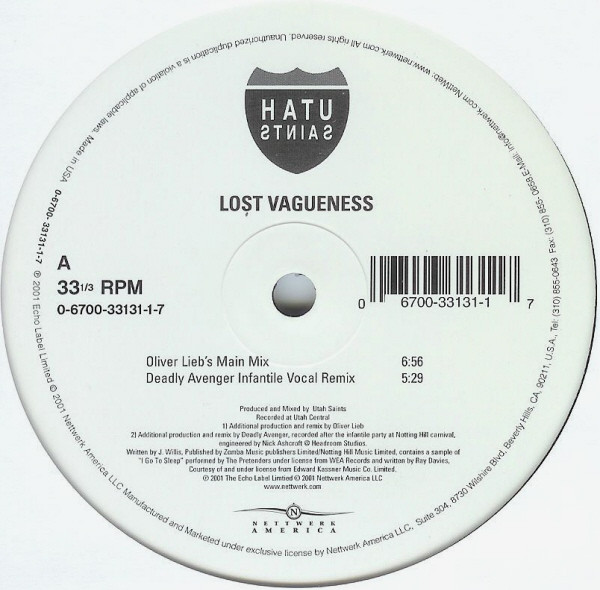 Utah Saints – Lost Vagueness (Vinyl)