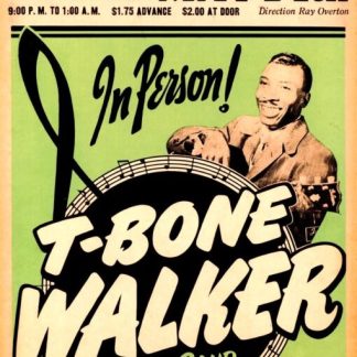 T-Bone Walker | Vintage Concert (Poster)