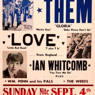 Dance and Show | Vintage Concert Poster