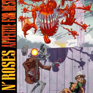 Guns N Roses | Appetite for Destruction Banned Cover (Poster)