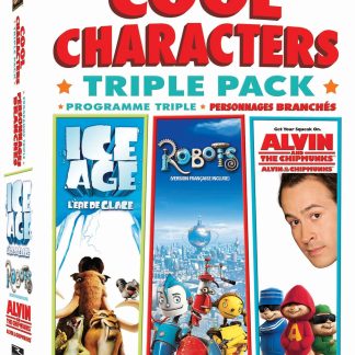 Cool Characters 3-Pack *Ice Age*Robots* Alvine and the Chipmunks (DVD Box Set)
