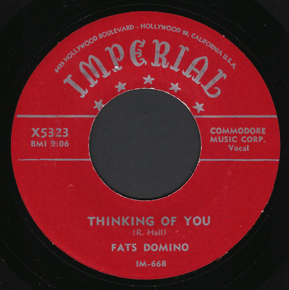 Fats Domino – Thinking Of You / I Know (7" Vinyl)