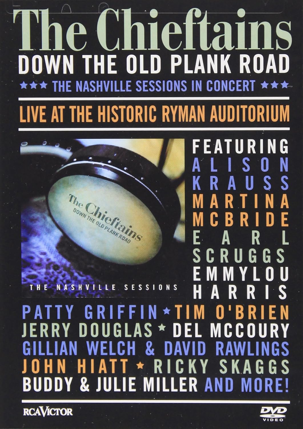Chieftains, The; Down the Old Plank Road - The Nashville Sessions (DVD)