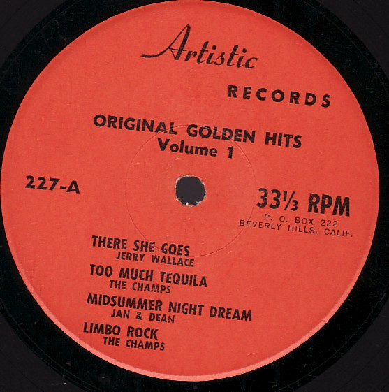 Various – Original Golden Hits Volume 1 (7" Vinyl EP)