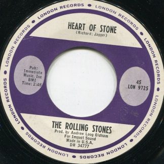 Rolling Stones, The – Heart Of Stone/What A Shame (7" Vinyl)