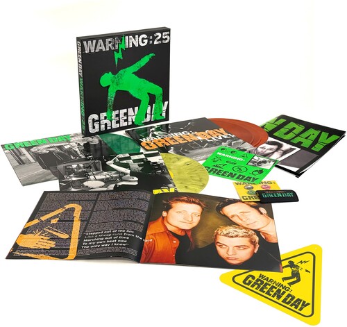 Green Day - Warning (25th Anniversary Deluxe Edition) (Indie Exclusive, Limited Edition, Deluxe Indie/ D2C Vinyl Box, Colored Vinyl, Green)