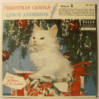 Leroy Anderson And His Orchestra – Christmas Carols Part 1 (7" Vinyl EP)