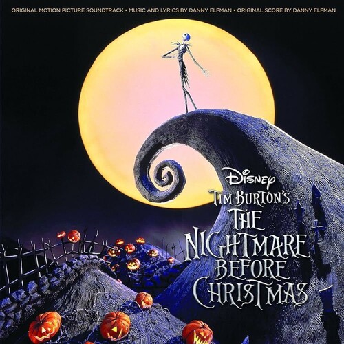 Tim Burton - The Nightmare Before Christmas (Original Soundtrack) (Colored Vinyl, Bone White & Aqua, Holland - Import)