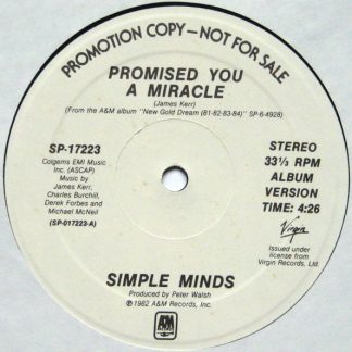 Simple Minds – Promised You A Miracle (Vinyl)
