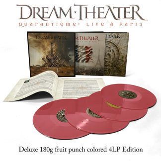 Dream Theater - Quarantieme: Live A Paris (Deluxe Edition, Colored Vinyl, Maroon, 180 Gram Vinyl, Booklet)