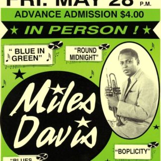 MILES DAVIS | BALTIMORE (Poster|