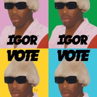 Tyler the creator | 4 Faces (Poster)