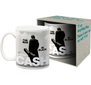 JOHNNY CASH - MAN IN BLACK 11oz BOXED MUG