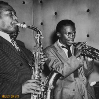 Charlie Parker | Miles Davis (Poster)