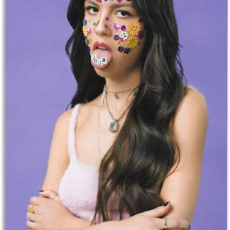 Olivia Rodrigo | Face Art (Poster)